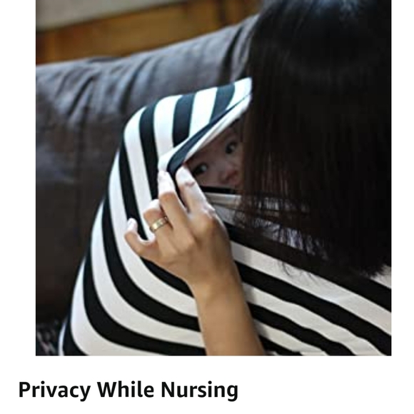 Itzy Ritzy 4-in-1 Mom Boss Nursing Cover/ Car Seat Cover/ Scarf Black & … - Picture 13 of 14